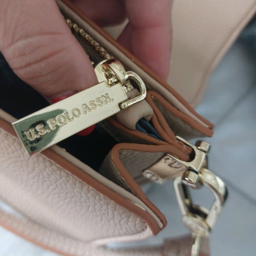 U.S. Polo Assn. crossbody bag beige like new