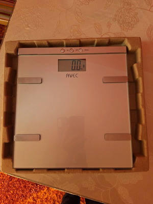 AVEC electronic precision scale used with body fat measurement