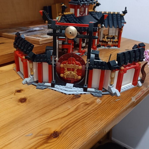 Lego Ninjago Monastery of Spinjitzu set 70670 used with figures