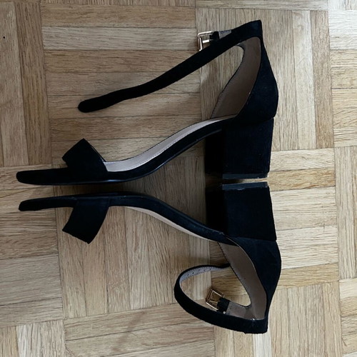Migato suede sandals used, size 37, black