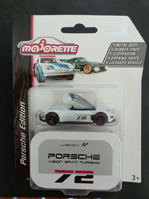 Majorette Porsche Vision Gran Turismo 72 αυτοκινητάκι καινούργιο