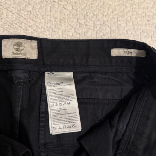 Timberland men's slim pants used, black, size S