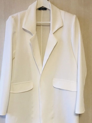 White Small Jacket like new Greek made