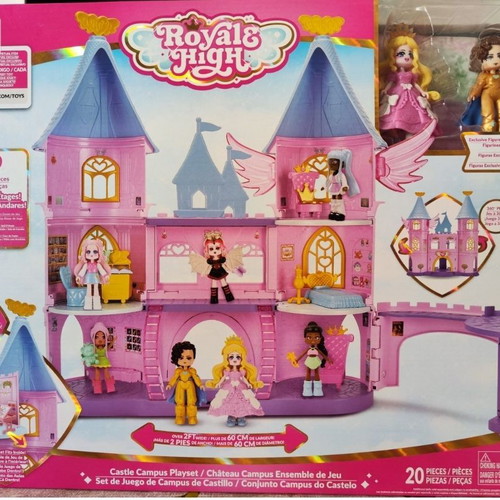 Royale High Castle Campus Playset by Jazwares, sealed with Roblox code
