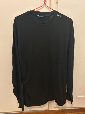 Asos black men's blouse used, size M