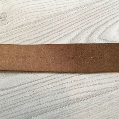 Ermanno Scervino leather belt like new, brown, size 70