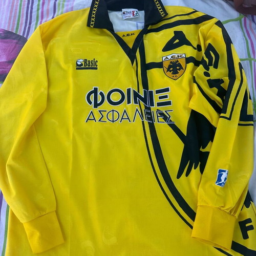 AEK Athens Home Football Shirt 1993-1994 Size L Like New