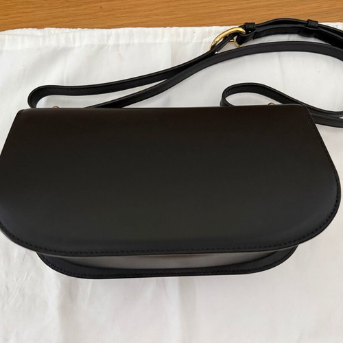 Furla Sfera bag new, natural leather, black