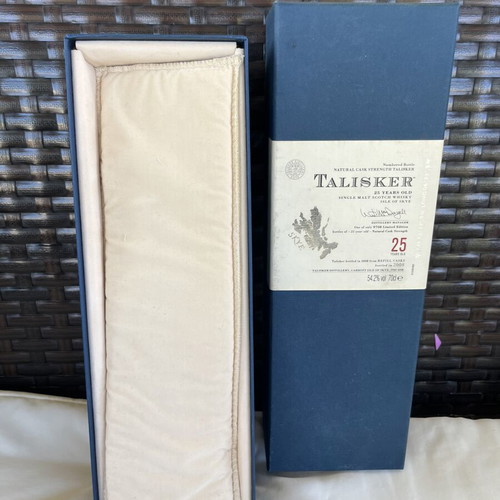 Talisker 25yrs 2008 bottle number 0059 like new, rare edition