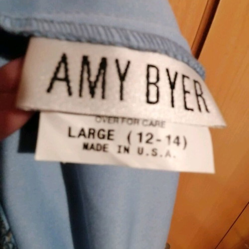 Amy Byer skirt like new, printed, size L, multicolor