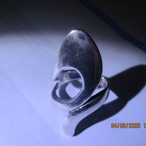 Silver 925 women's ring Partsaklo like new, size 57