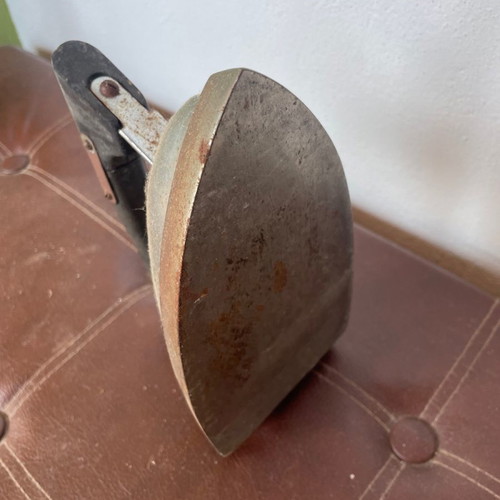 Vintage electric irons used, set of 3 pieces