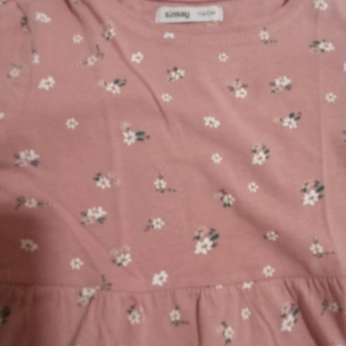Dress pink 116 cm 5-6 years Sinsay like new