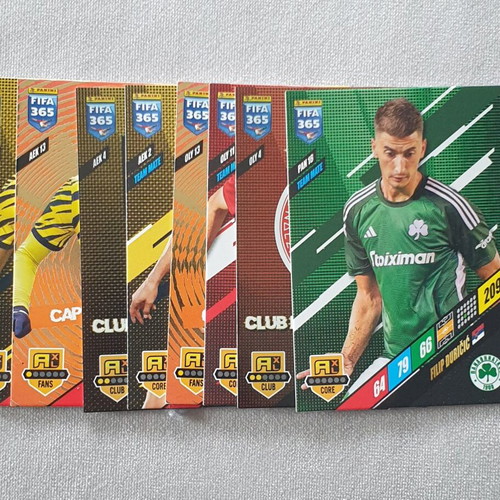Panini ADRENALYN Fifa365 2023-24 cards like new, pack of 80
