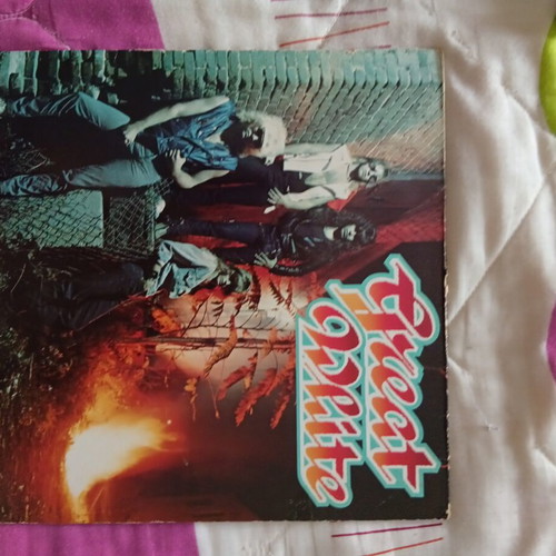 Great White Self Titled 1984 vinyl record used, Europe edition