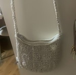 Knitted crossbody bag like new