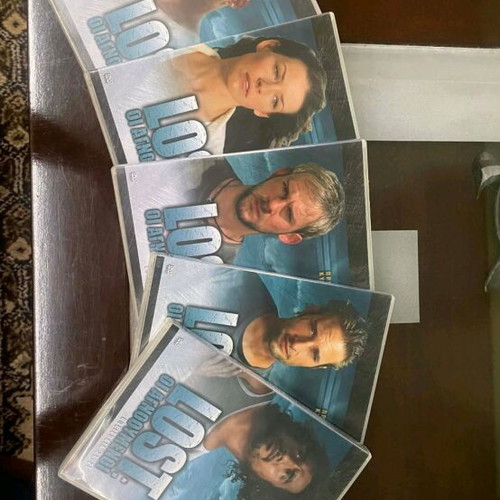 Lost seasons 1, 2 and 3 DVD like new with Greek subtitles