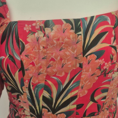 Farm Rio dress new with impressive sleeves and back, size XS