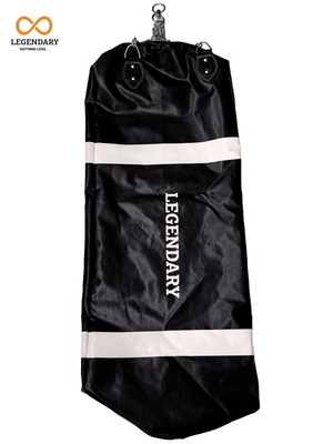 Legendary boxing training bag black PVC 140cm with chains new