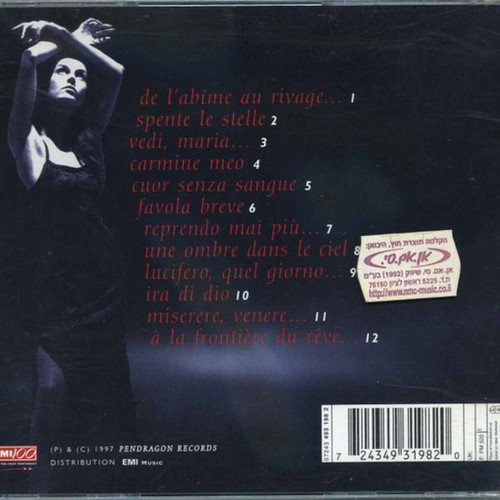 Emma Shapplin Carmine Meo CD used