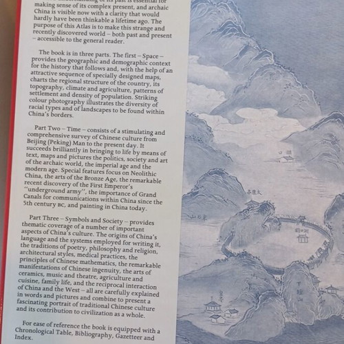 Cultural Atlas of China like new, English