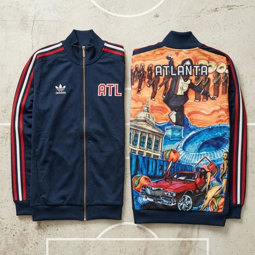Adidas Cities Edition X Atlanta 2007 Track Top like new