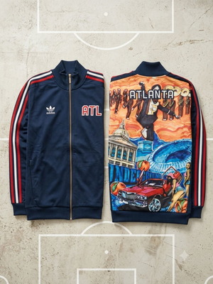 Adidas Cities Edition X Atlanta 2007 Track Top like new