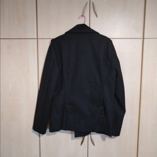 Pepe Jeans coat like new, black, size M, thick and warm