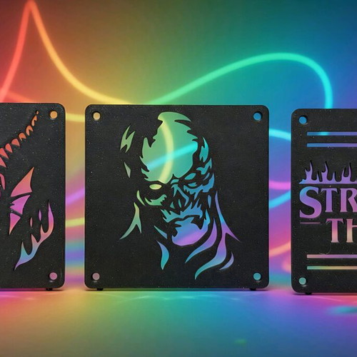 Stranger Things PC fan 120 mm like new, pack of 3