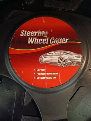 Steering wheel cover new