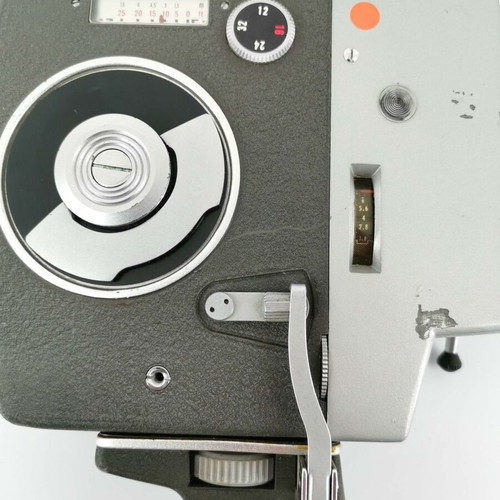Cineland RZ 337 video camera used, vintage 1960, functional