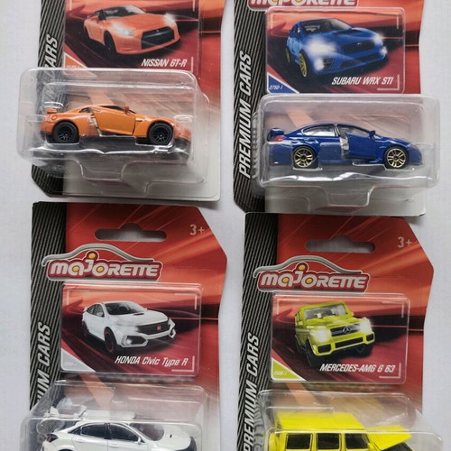 Majorette Premium Cars set of 4 new 1/64 scale toy cars