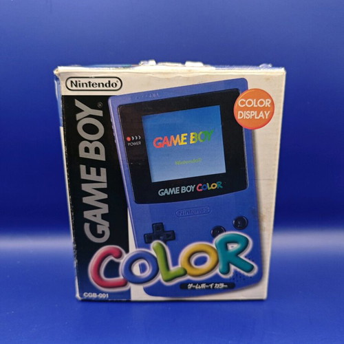 Nintendo Game Boy Color used, purple, boxed with manual