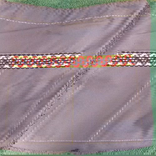 Τσάντα πλάτης πάνινη θαλάσσης μικρή σαν καινούργιο