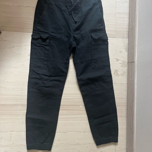 H&M Boys' Black Cargo Jeans Like New Size 152 cm