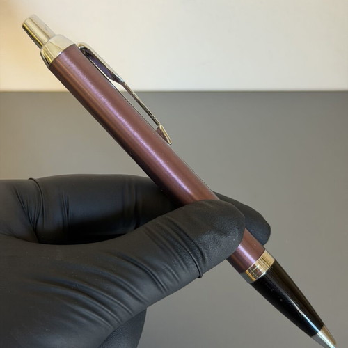 Parker Stylograph Ballpoint Pen like new, burgundy metallic