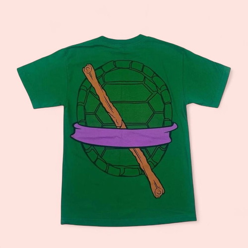 Teenage Mutant Ninja Nickelodeon T-shirt size S, like new, green color
