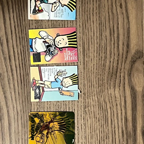 Chipicao used stickers pack of 4 pieces