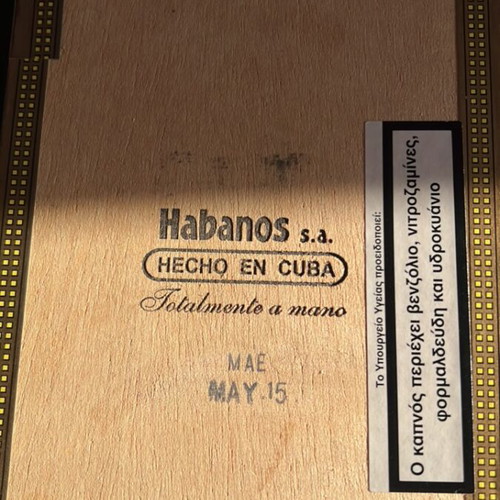 Vintage Montecristo No. 4 Wooden Cigar Box 2015, used, empty
