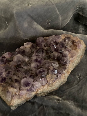 Brazilian Amethyst new stone with spiritual protection and chakra alignment