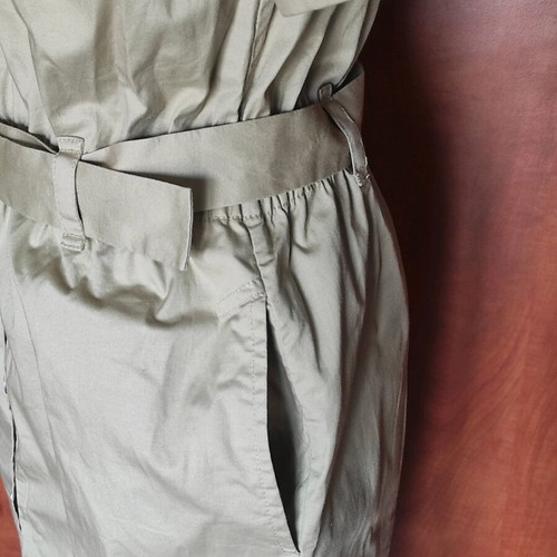 Little Island Heritage Shirt Dress like new, beige, size Medium