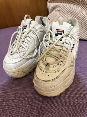 Fila Disruptor platform sneakers, size 37.5