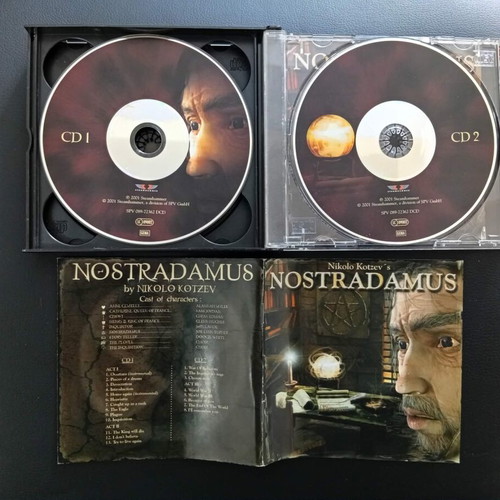 Nostradamus 2CD by Nikolo Kotzev used, metal