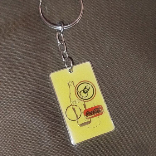 Coca Cola keychain used