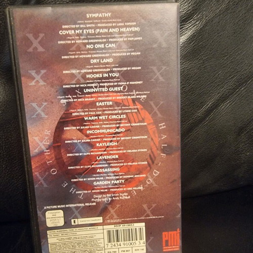 Marillion A Singles Collection VHS used, rock