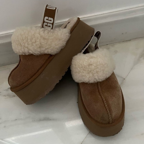 UGG Funkette slippers brown size 37 like new