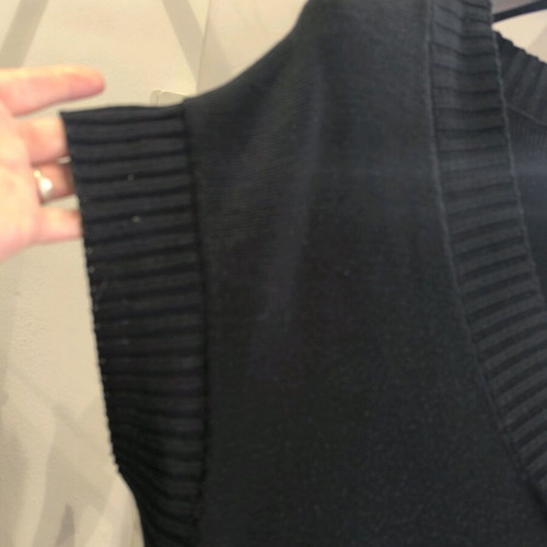 Selection knitted long dress XXXL black like new