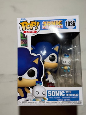 Funko Pop! Sonic The Hedgehog με Chao καινούργιο