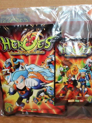 Magic Box INT (2011) Heroes Legend of the Battle Disks new