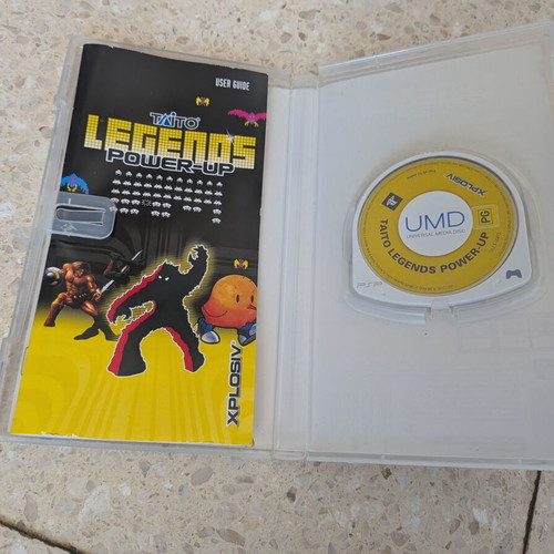 Taito Legends Power Up PSP game used